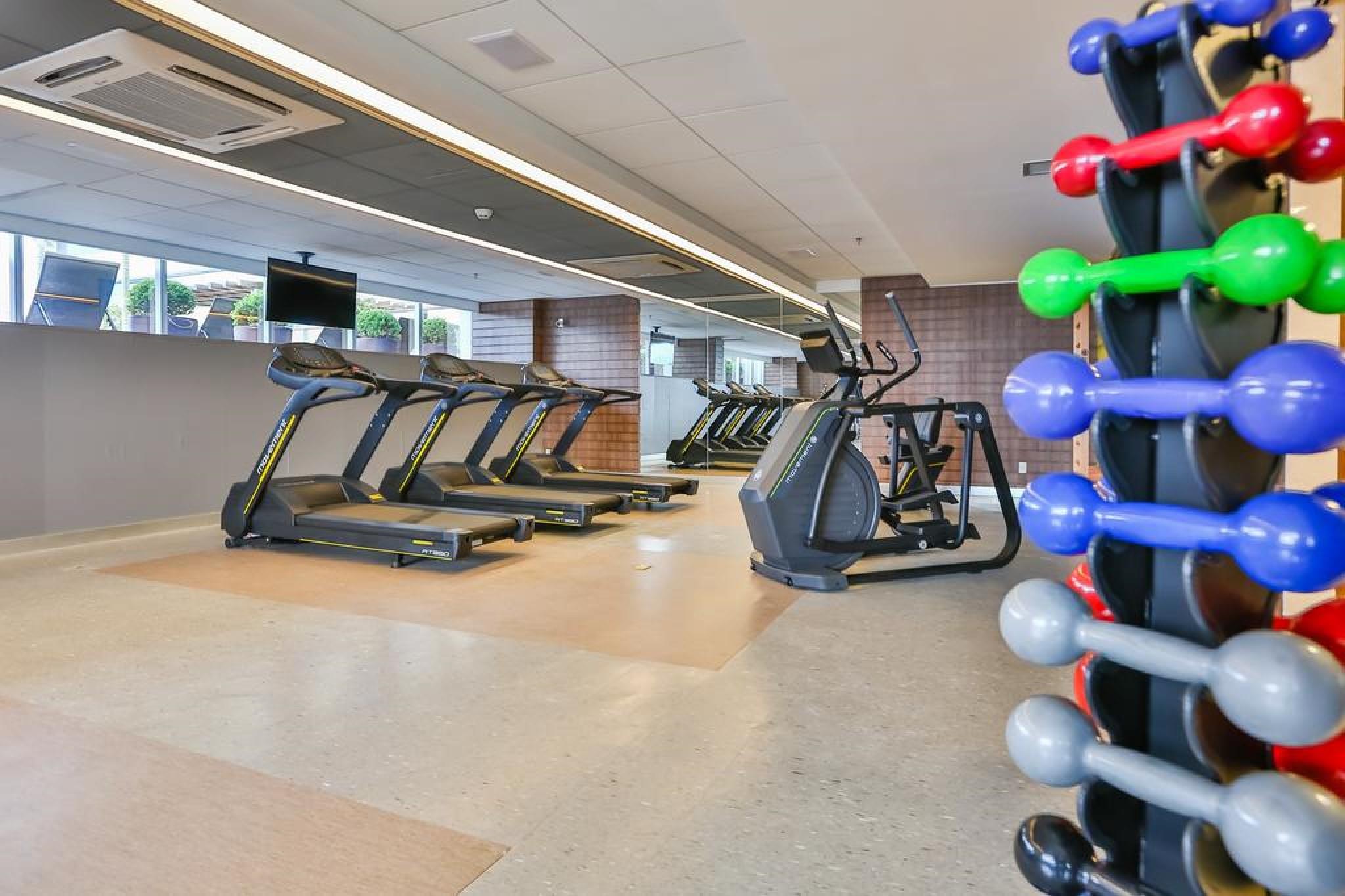 Transamerica Collection Goiânia Kültér fotó The gym at the hotel