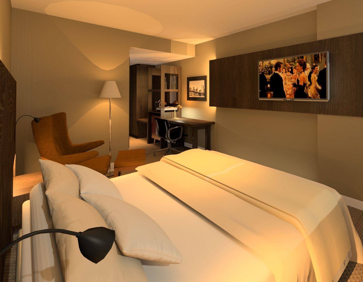 Transamerica Collection Goiânia Kültér fotó A bedroom