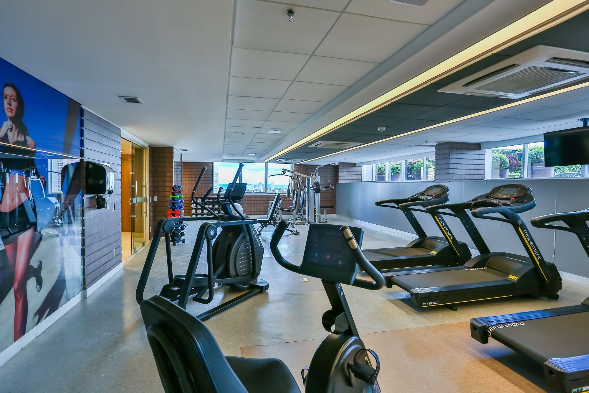 Transamerica Collection Goiânia Kültér fotó The gym at the hotel