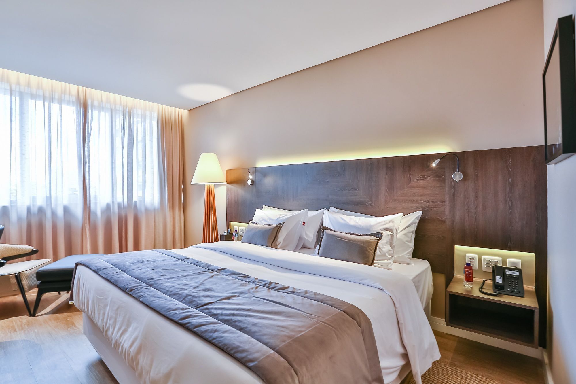 Transamerica Collection Goiânia Kültér fotó A bedroom at the hotel