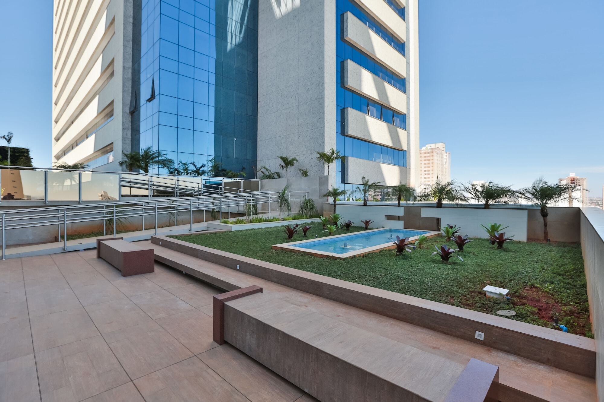 Transamerica Collection Goiânia Kültér fotó The rooftop garden