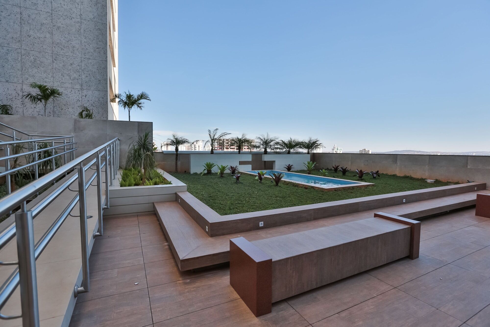 Transamerica Collection Goiânia Kültér fotó Rooftop garden